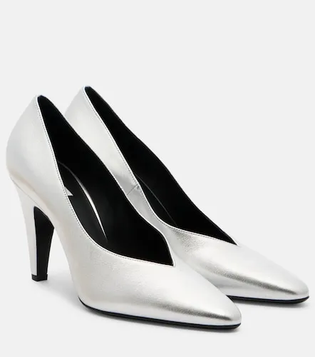 Alaia Metallic leather pumps - Alaia - Modalova