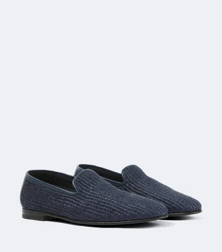Mocassini Mario con pelle - Manolo Blahnik - Modalova