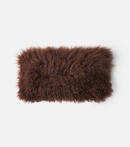 Cuscino in shearling e lino - Maison de Vacances - Modalova
