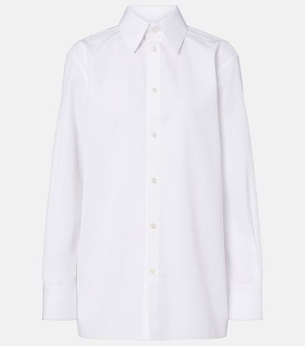 Camisa de popelín de algodón - Saint Laurent - Modalova