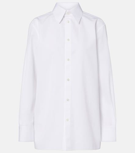 Camisa de popelín de algodón - Saint Laurent - Modalova
