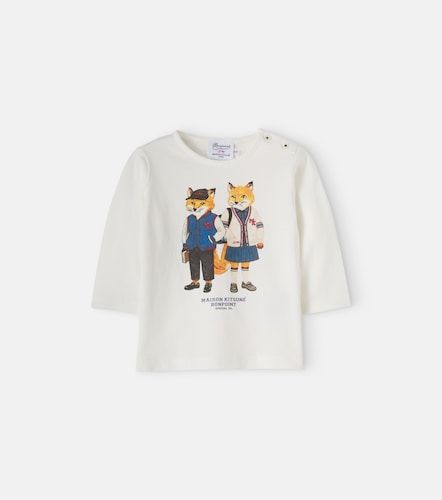 Bebé - x Maison Kitsuné camiseta de jersey de algodón - Bonpoint - Modalova