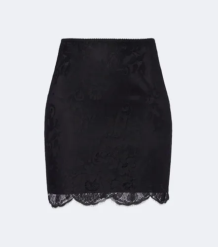Dolce&Gabbana Lace mini skirt - Dolce&Gabbana - Modalova