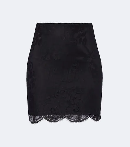 Dolce&Gabbana Lace mini skirt - Dolce&Gabbana - Modalova