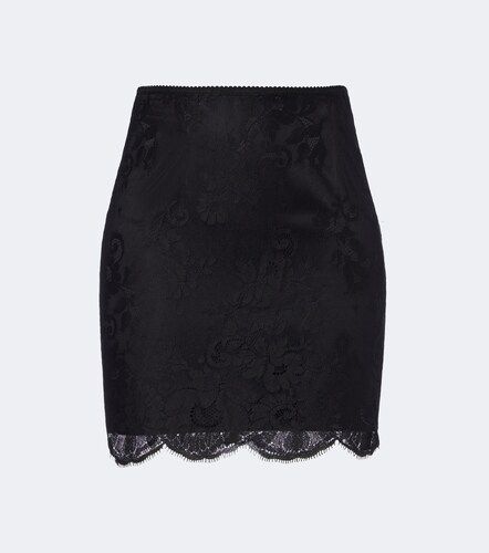 Dolce&Gabbana Minifalda de encaje - Dolce&Gabbana - Modalova