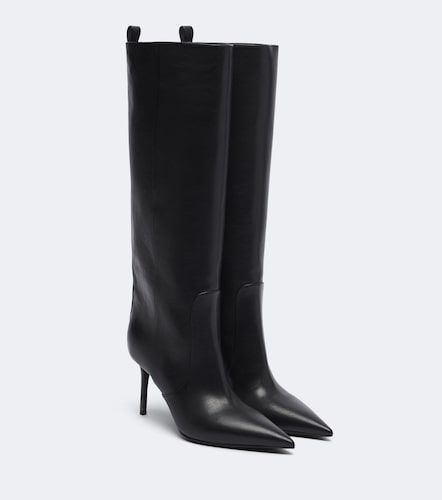 Monili leather knee-high boots - Brunello Cucinelli - Modalova