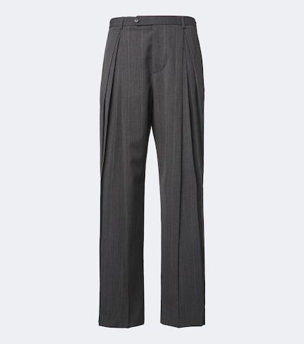 Striped wool and silk wide-leg pants - Valentino Garavani - Modalova