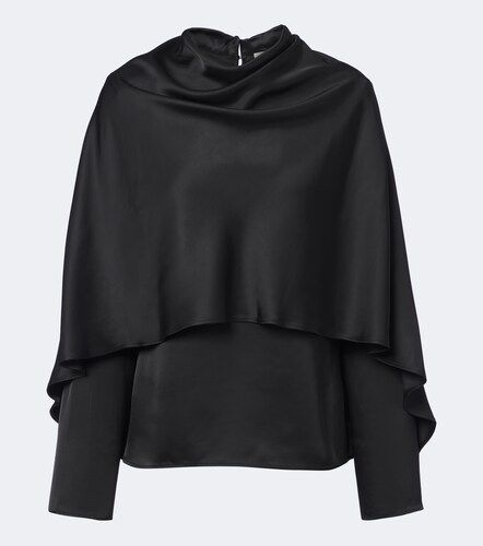 Róhe Top in raso con mantella - Rohe - Modalova