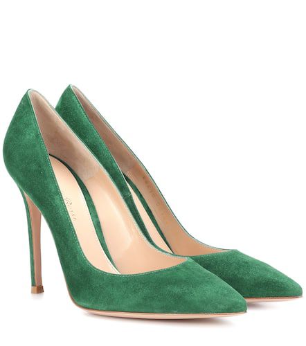 Gianvito 105 suede pumps - Gianvito Rossi - Modalova