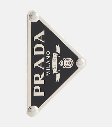 Prada Logo clip-on single earring - Prada - Modalova