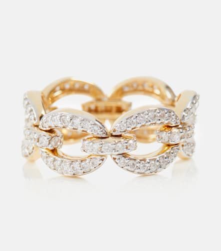 Catena Petite 18kt ring with diamonds - Nadine Aysoy - Modalova