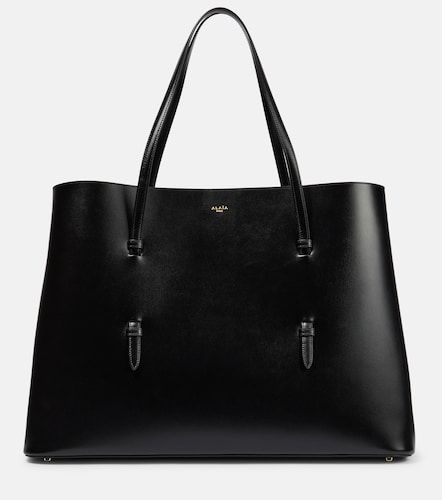 Mina 50 Large leather tote bag - Alaia - Modalova