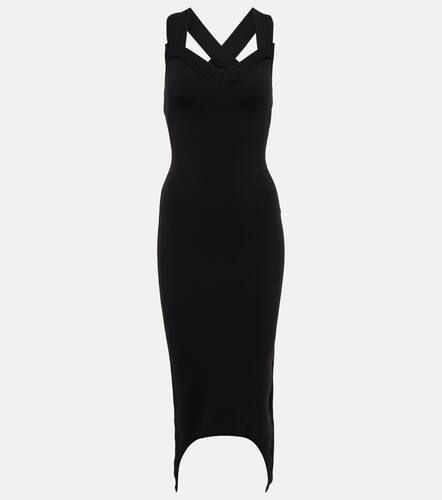 Patou Curve wool-blend midi dress - Patou - Modalova