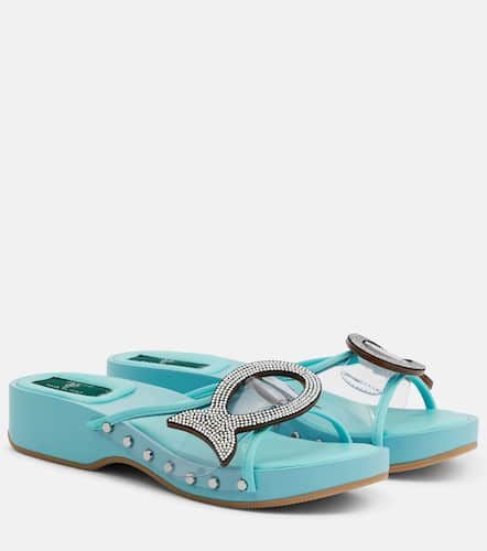 Musa crystal-embellished PVC clogs - Pucci - Modalova