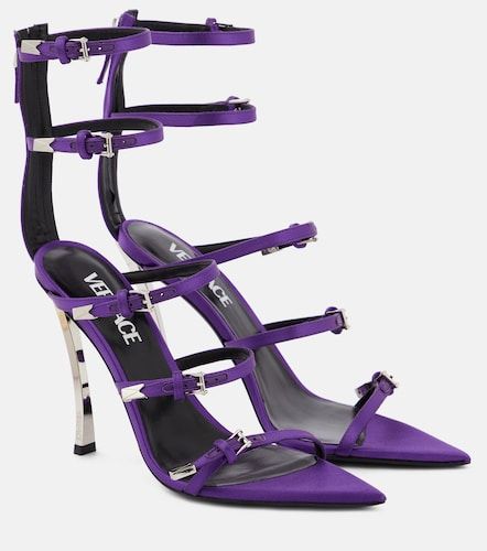 Versace Sandalias Pin-Point de piel - Versace - Modalova
