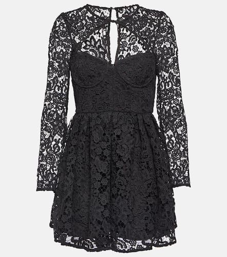 Self-Portrait Cutout lace minidress - Self-Portrait - Modalova