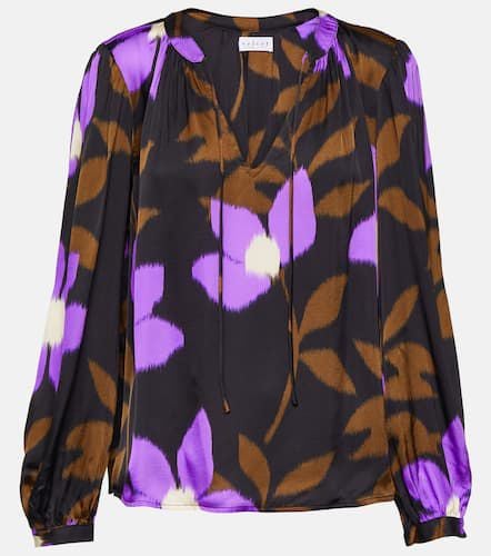 Velvet Isa printed satin top - Velvet - Modalova