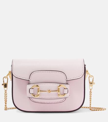 Horsebit 1955 Super Mini leather crossbody bag - Gucci - Modalova