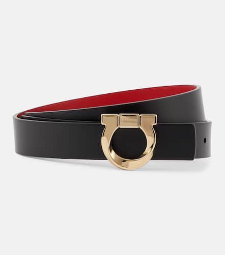 Gancini reversible leather belt - Ferragamo - Modalova