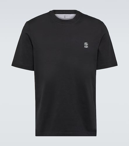 Camiseta de jersey de algodón - Brunello Cucinelli - Modalova