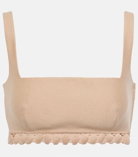 Bustier aus Baumwollgemisch mit Bogenkante - Valentino Garavani - Modalova