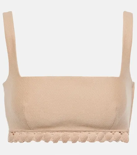 Top smerlato in misto cotone - Valentino Garavani - Modalova