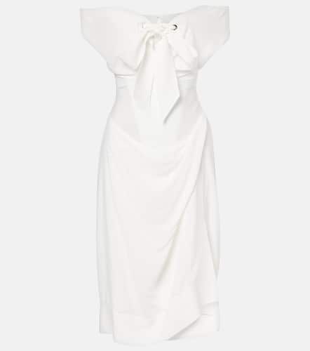 Bridal bow-detail midi dress - Vivienne Westwood - Modalova