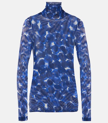 Dries Van Noten Printed mesh top - Dries Van Noten - Modalova