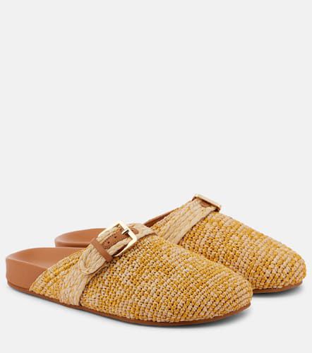 Clergerie Quinta raffia mules - Clergerie - Modalova