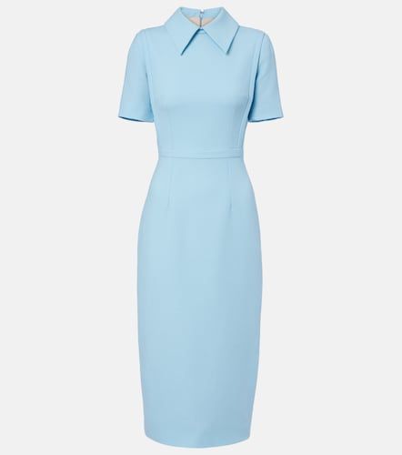 Midikleid Valletta aus Crêpe - Emilia Wickstead - Modalova