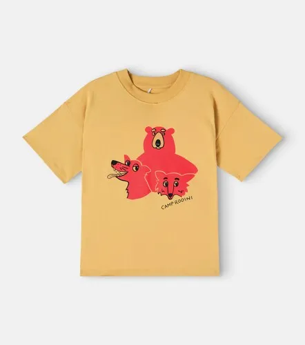 Camiseta de jersey de algodón estampada - Mini Rodini - Modalova