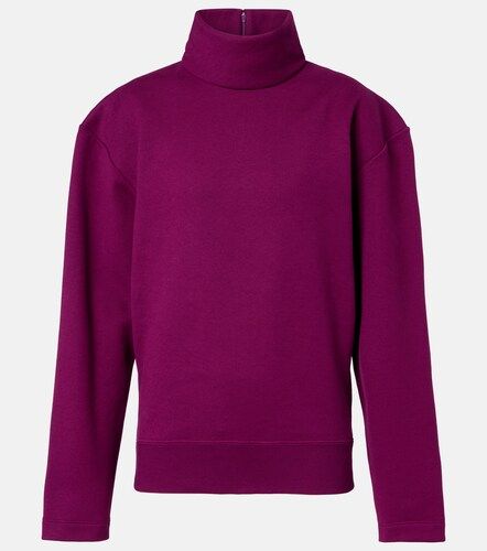 Sudadera de cuello alto de algodón - Saint Laurent - Modalova