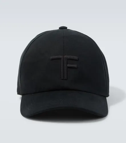 Logo embroidered cotton baseball cap - Tom Ford - Modalova