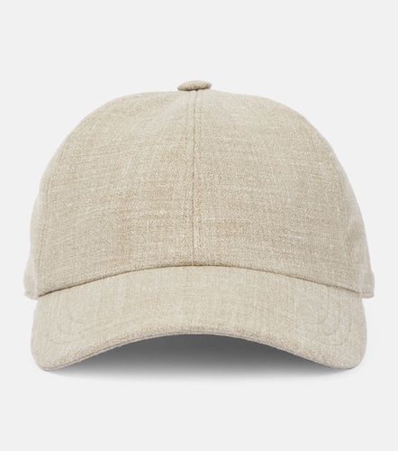 Caspian silk, linen, and wool baseball cap - The Row - Modalova