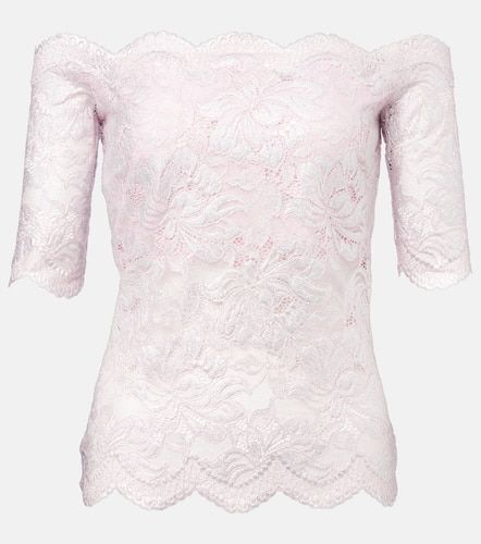 Rabanne Top de encaje floral - Rabanne - Modalova