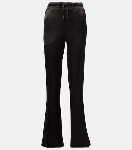 Mid-rise satin straight pants - JW Anderson - Modalova