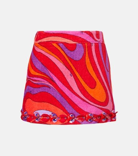 Minigonna Marmo in spugna di cotone - Pucci - Modalova