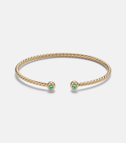 Bracciale Cablespira® Flex Micro in 18kt con smeraldi - David Yurman - Modalova