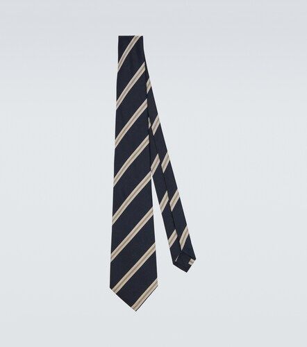 Dunhill Corbata de seda a rayas - Dunhill - Modalova
