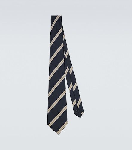 Dunhill Cravatta in seta a righe - Dunhill - Modalova
