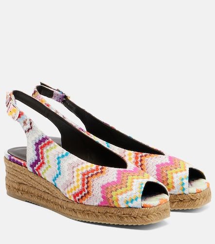 Espadrillas Joy 30 con lamé e zeppa - Missoni - Modalova