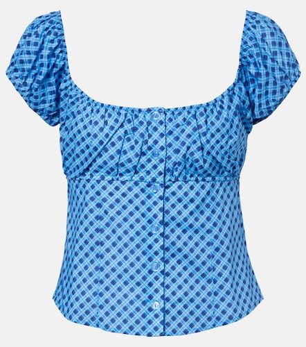 Top Millie in cotone a quadri - Montce - Modalova