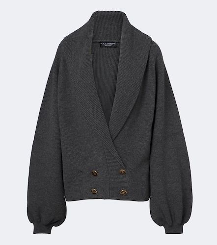Embellished virgin wool cardigan - Dolce&Gabbana - Modalova