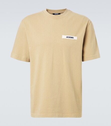 Camiseta de jersey de algodón con logo - Jacquemus - Modalova
