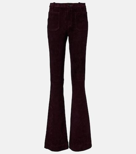 Pantaloni flared Laurent in suede - Stouls - Modalova