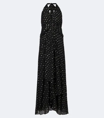 Alaina polka-dot halterneck maxi dress - Rixo - Modalova