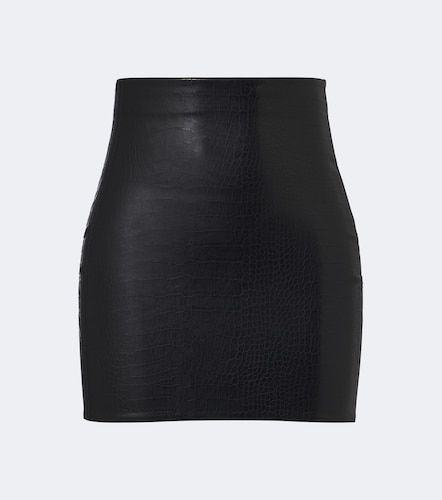 Embossed croc-effect miniskirt - Wolford - Modalova