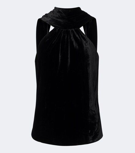 Top Scarlett de terciopelo drapeado - Simkhai - Modalova
