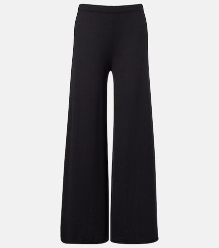 Pantaloni Ainsley a gamba larga in cotone e cashmere - Lisa Yang - Modalova