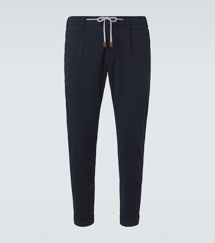 Eleventy Cotton-blend slim pants - Eleventy - Modalova